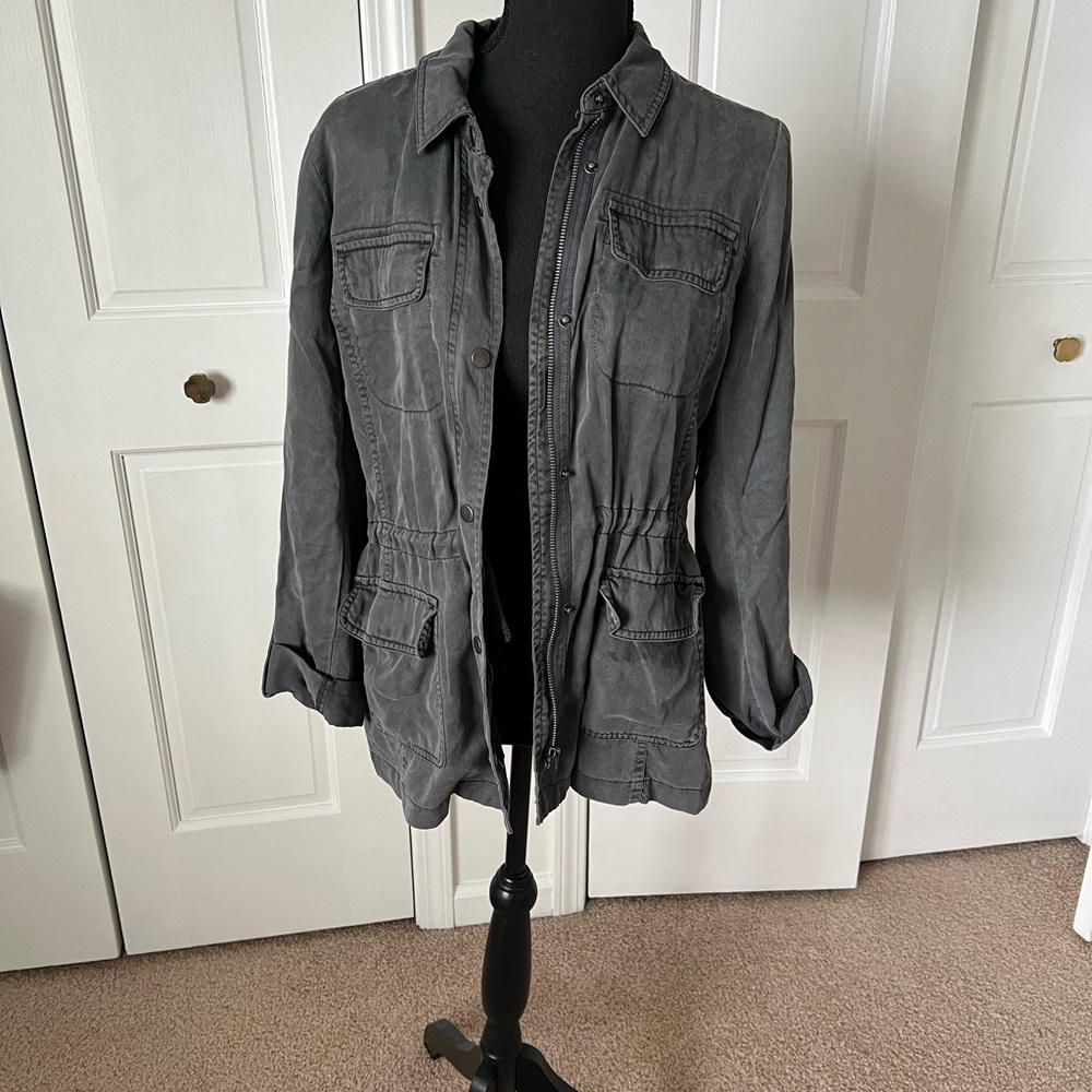 Lucky Brand Gray Utility Field Jacket